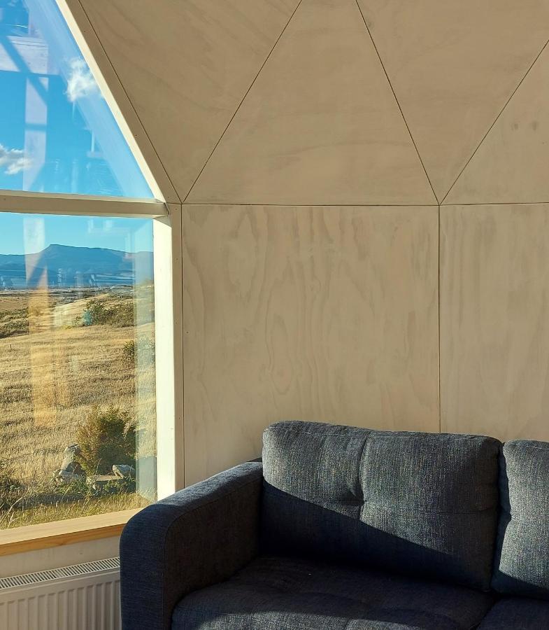 Dome With Stunning Glacier & Mountain Views Puerto Natales Exterior photo