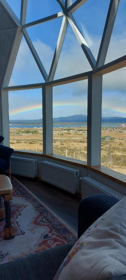 Dome With Stunning Glacier & Mountain Views Puerto Natales Exterior photo